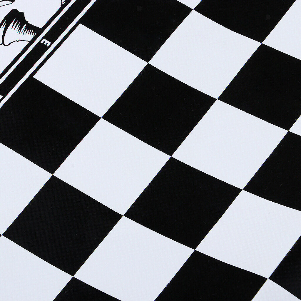 Portable Folding International Chess Game Board 35x26.5cm + Chess Pieces