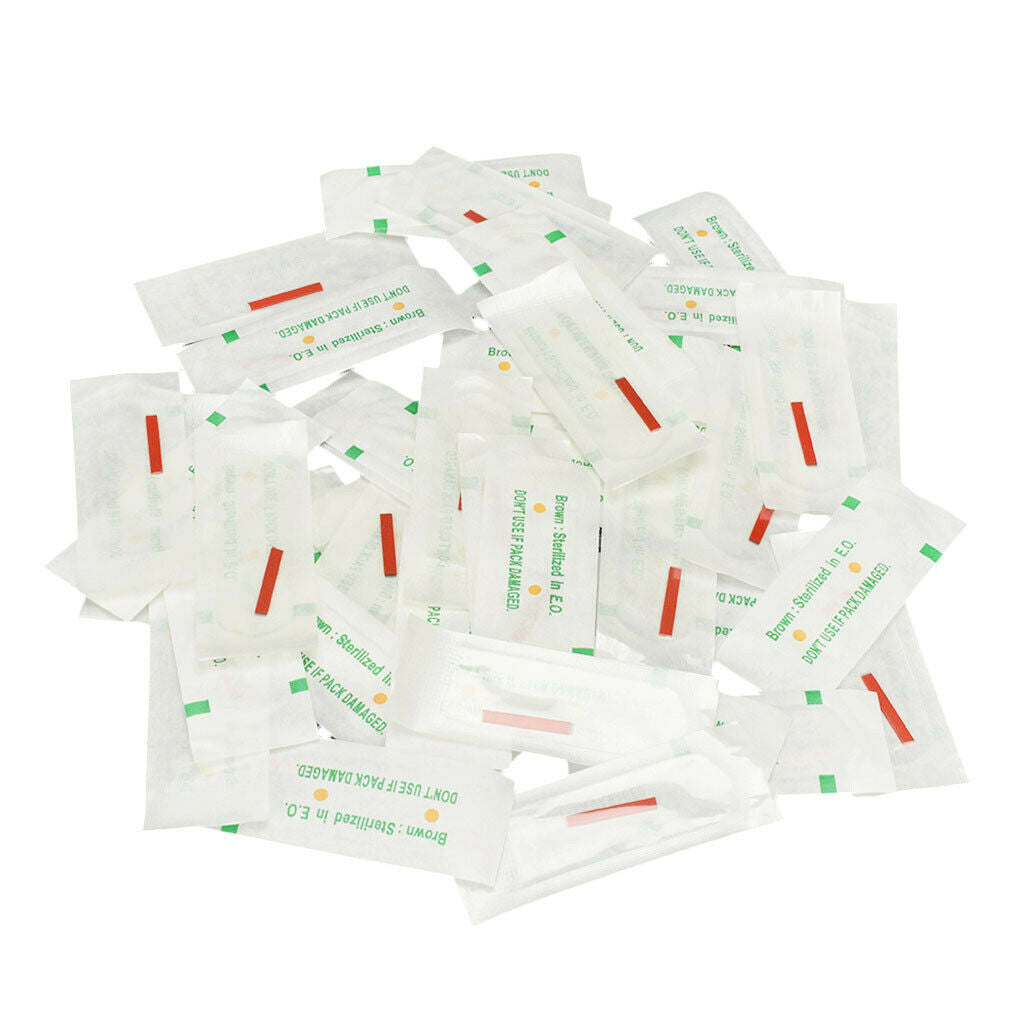 50pcs Eyebrow Blades Microblading Eye Brow Tattoo Needles Makeup Tool 12 Pin