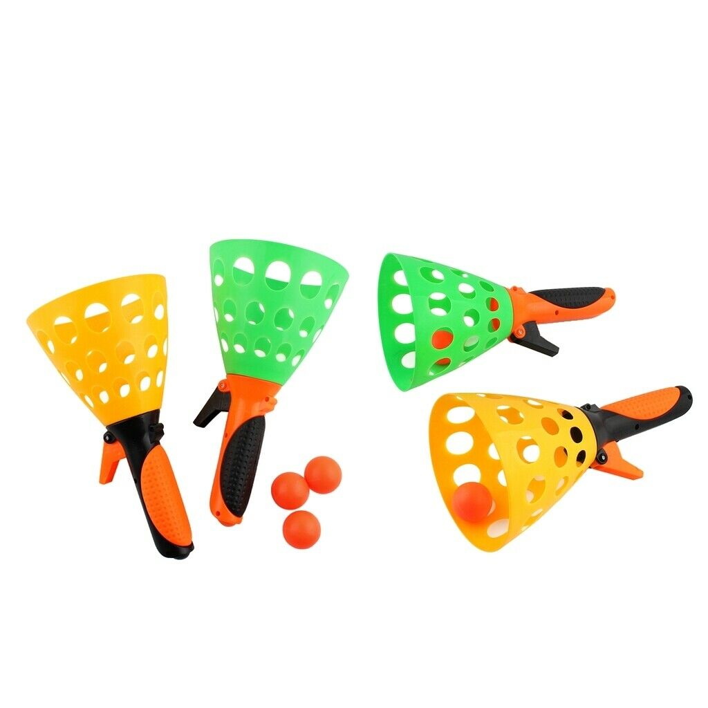 2 Set Click and Catch Game Outdoor Beach Sports Toys & Catch Ball