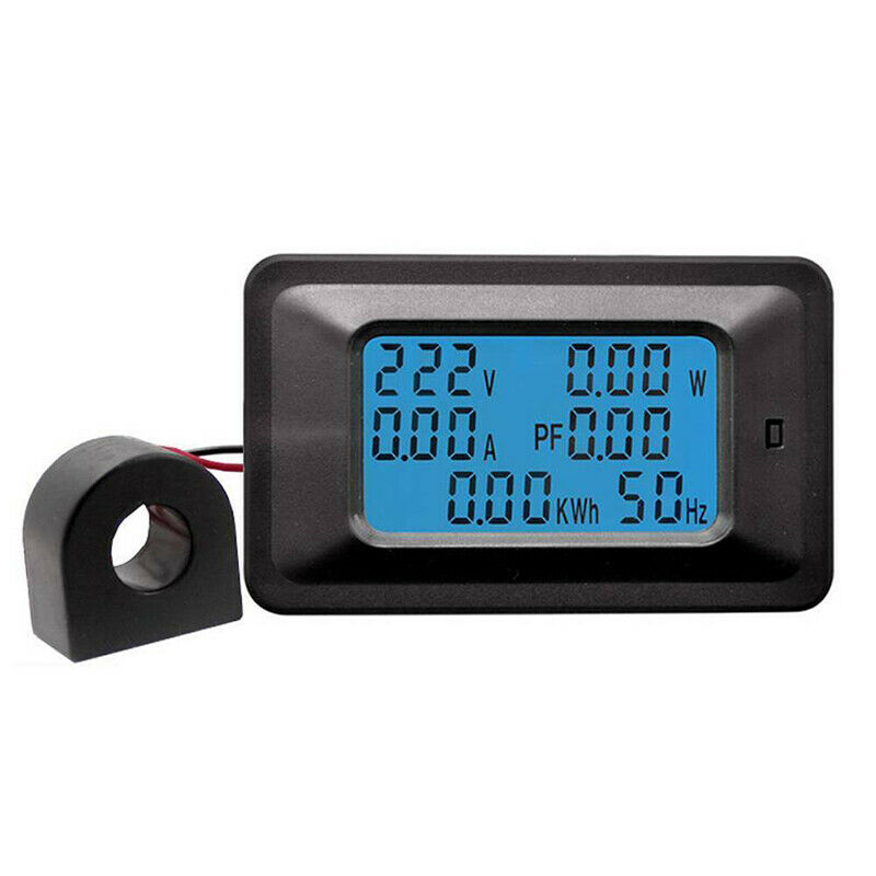 AC 20A 100V LCD Digital Volt Voltage Watt Current Power Meter Ammeter Voltme SJ