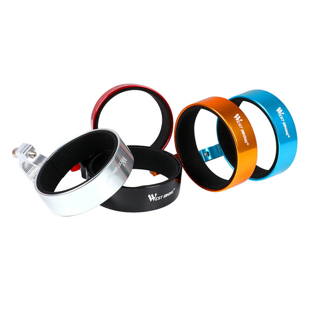 Alloy Bike Bicycle Cycling Water Bottle Holder Coffee Cup Cage Rack Blue