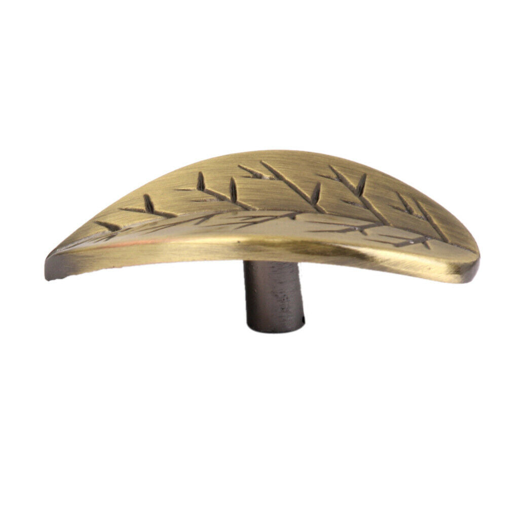 Zinc Alloy Cupboard Door Pull Chest of Drawers Door Konob with Bronze Ornament