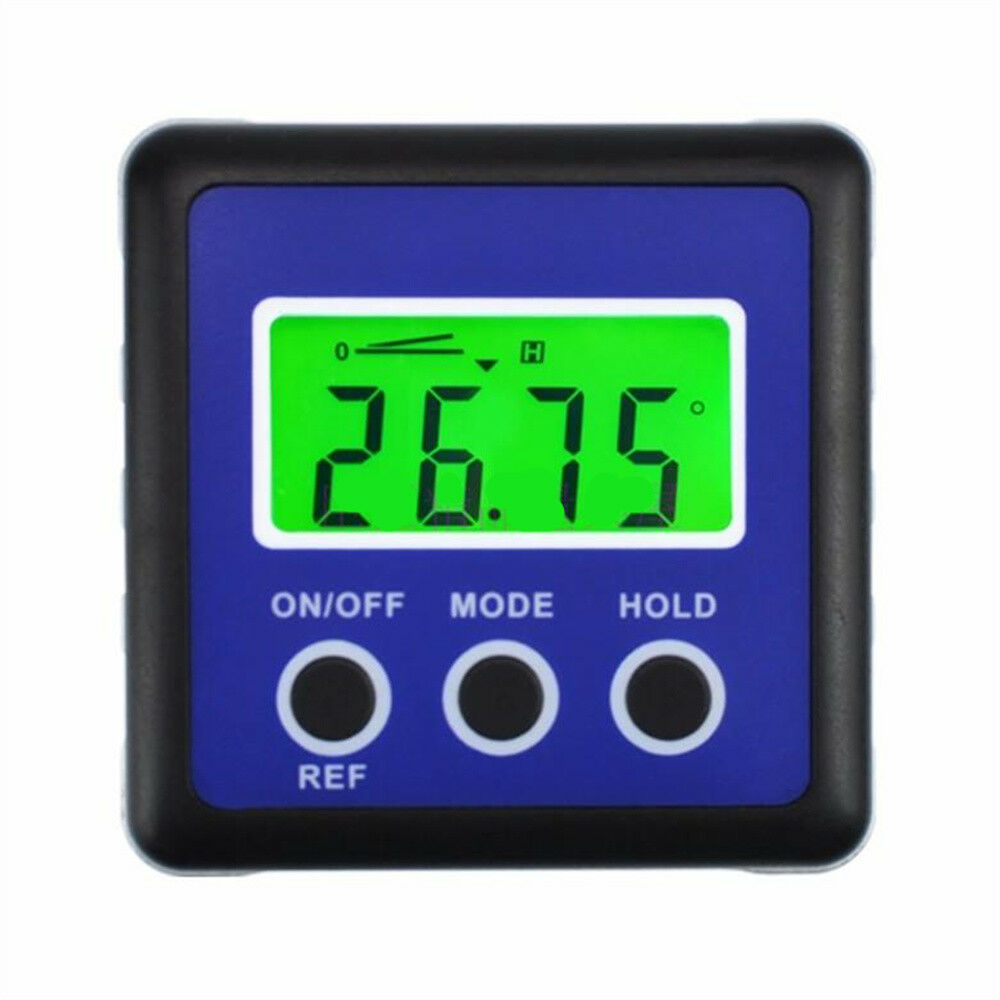 plastic digital protractor angle meter ruler Level Gauge Magnetic Base