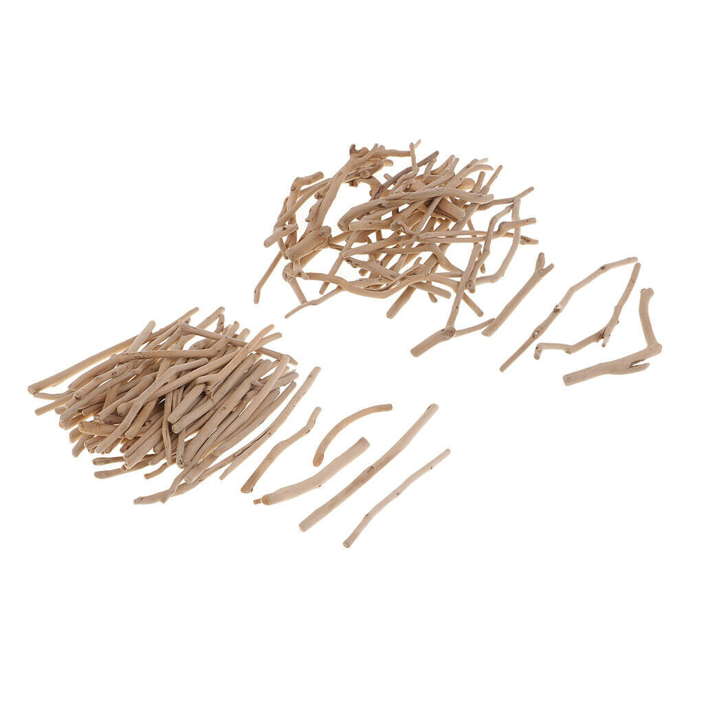 250g Driftwood Sticks Northumbrian Coastline Display Wreath Arts Crafts DIY