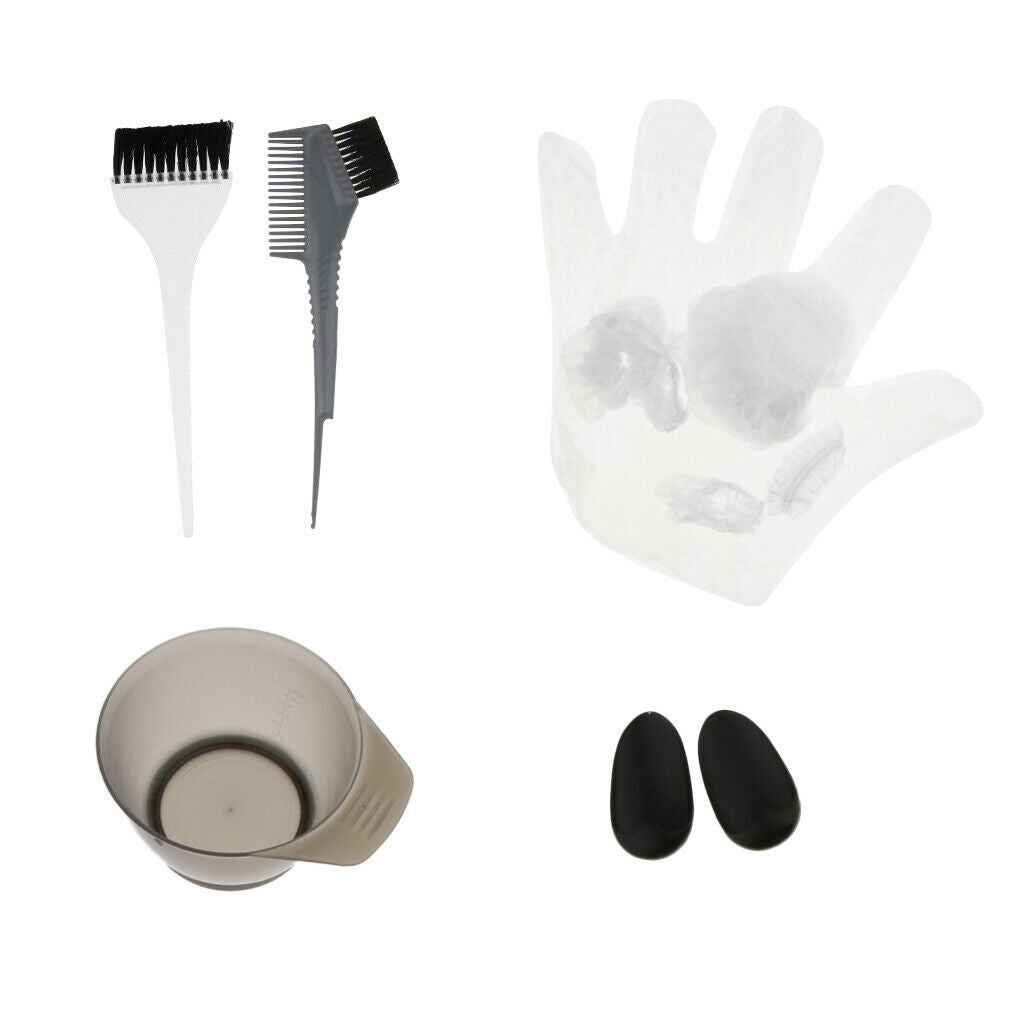 2 Pcs. Premium Coloring Bowl with Coloring Brush for Hairdressing Salon,