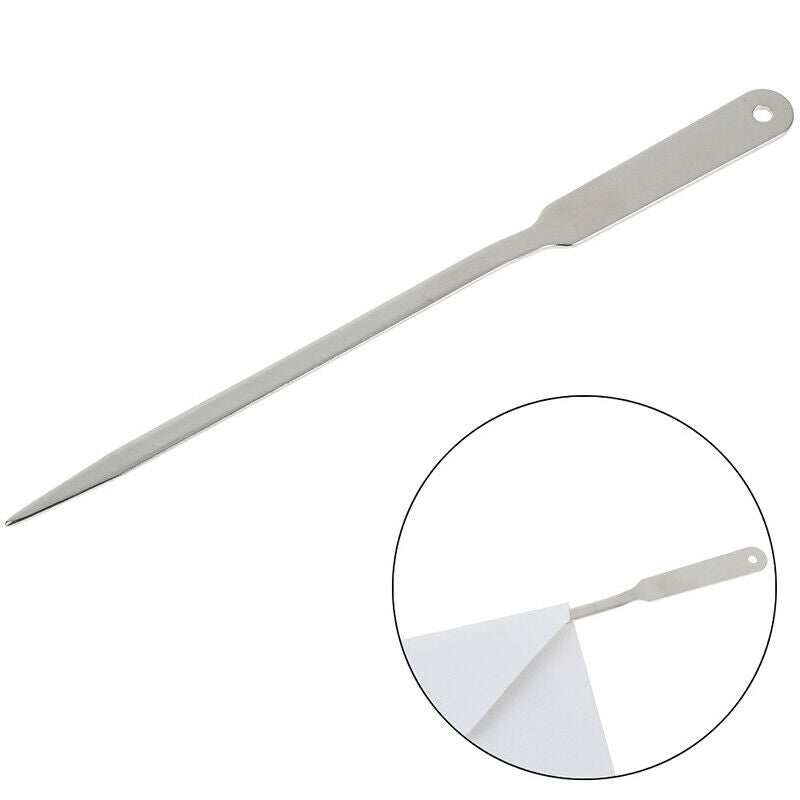 1Pcs Metal Stainless Steel Letter Opener A4 Paper Cutterly Utility Cutter.l8
