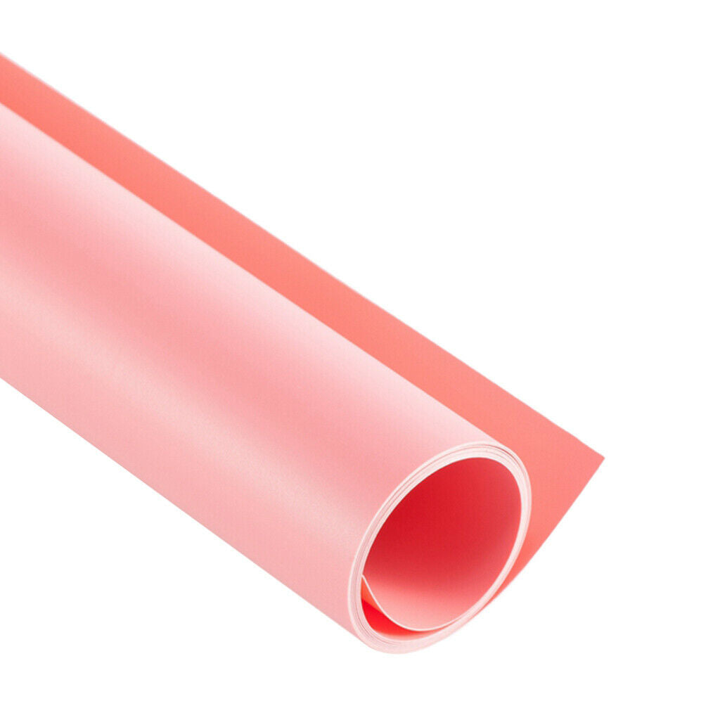 3Pcs 50x50cm Solid PVC Photographer Background White/Yellow/Pink Screen