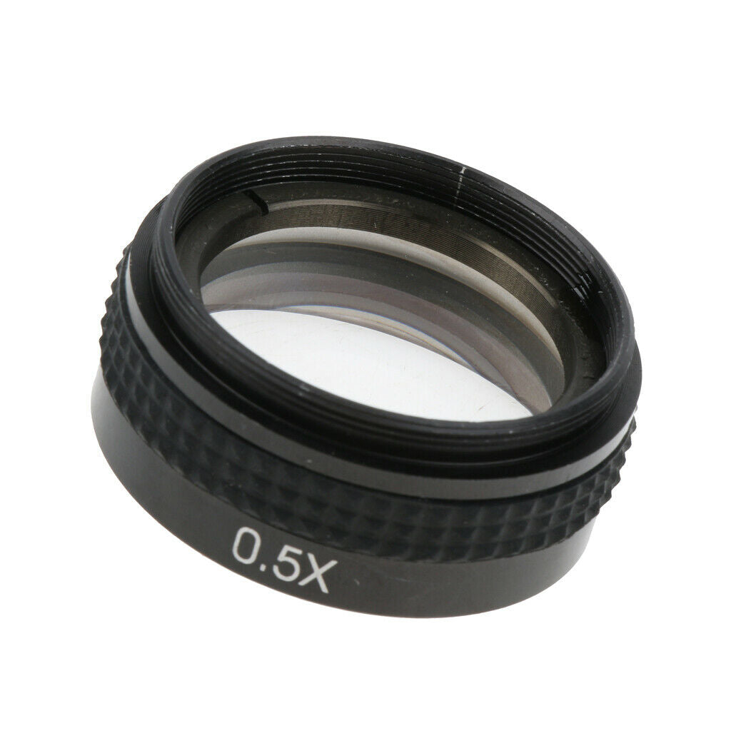 0.5X Barlow AUX Objective Lens for Video Microscope w/ 42mm Mounting Thread