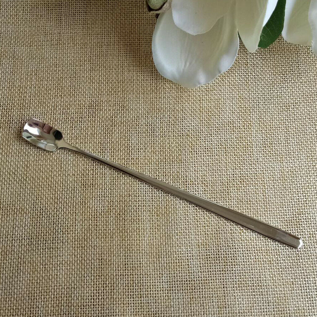 Home   Kitchen   Stainless   Steel   Stirring   Spoon   170mm   Long   Handle