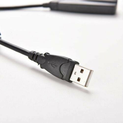 USB To 3.5mm Mic/Headphone Jack Stereo Headset Audio Adapter 7.1 Sound Card Hot@