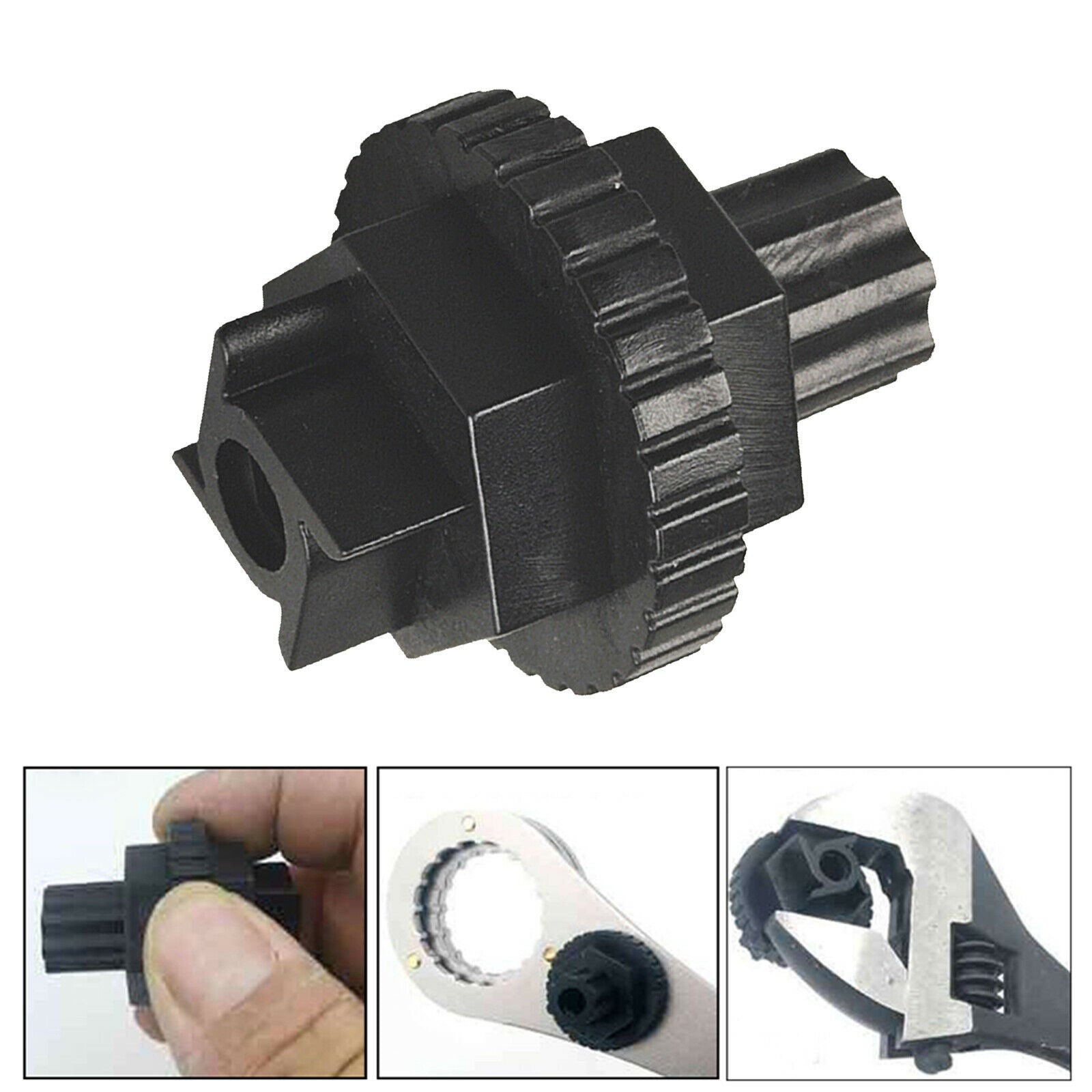 Durable 2 In 1 Bike Crank  Removal Tool Bottom Bracket Removing Wrench