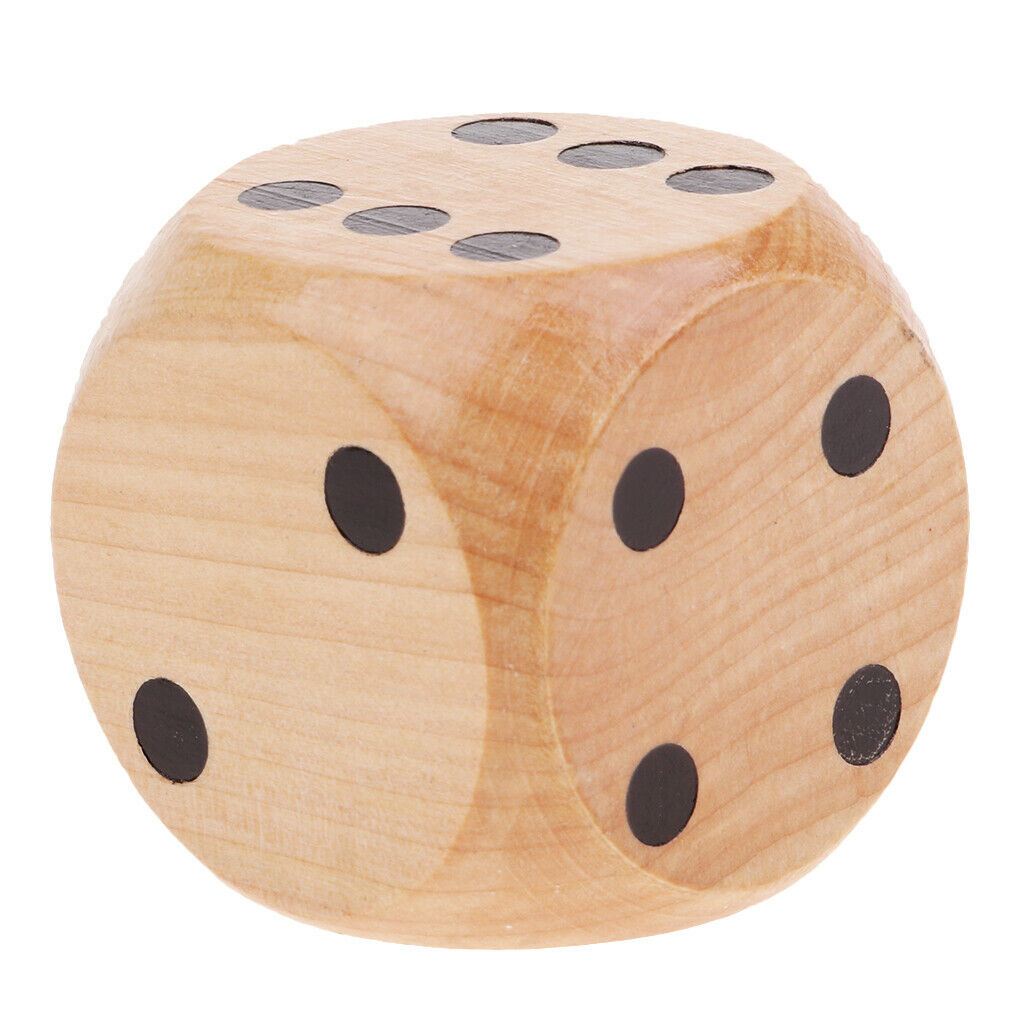 3 Pack 5cm D6 Dice Set for DND Math Teaching Table Games Casino Supplies