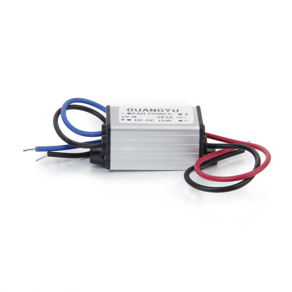 Waterproof DC 12V To 5V 3A 15W Buck  Module Car
