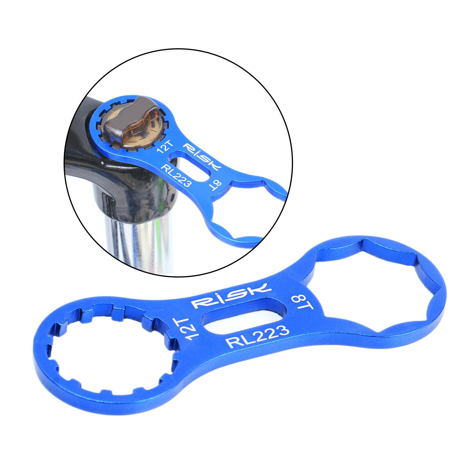 Front Fork Wrench Double Head Road Bike Fork Spanner Maintenance Repair