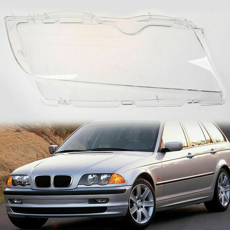 Right Side Headlight Headlamp Clear Lens Cover For BMW 3 Series E46 4 Door 98-01