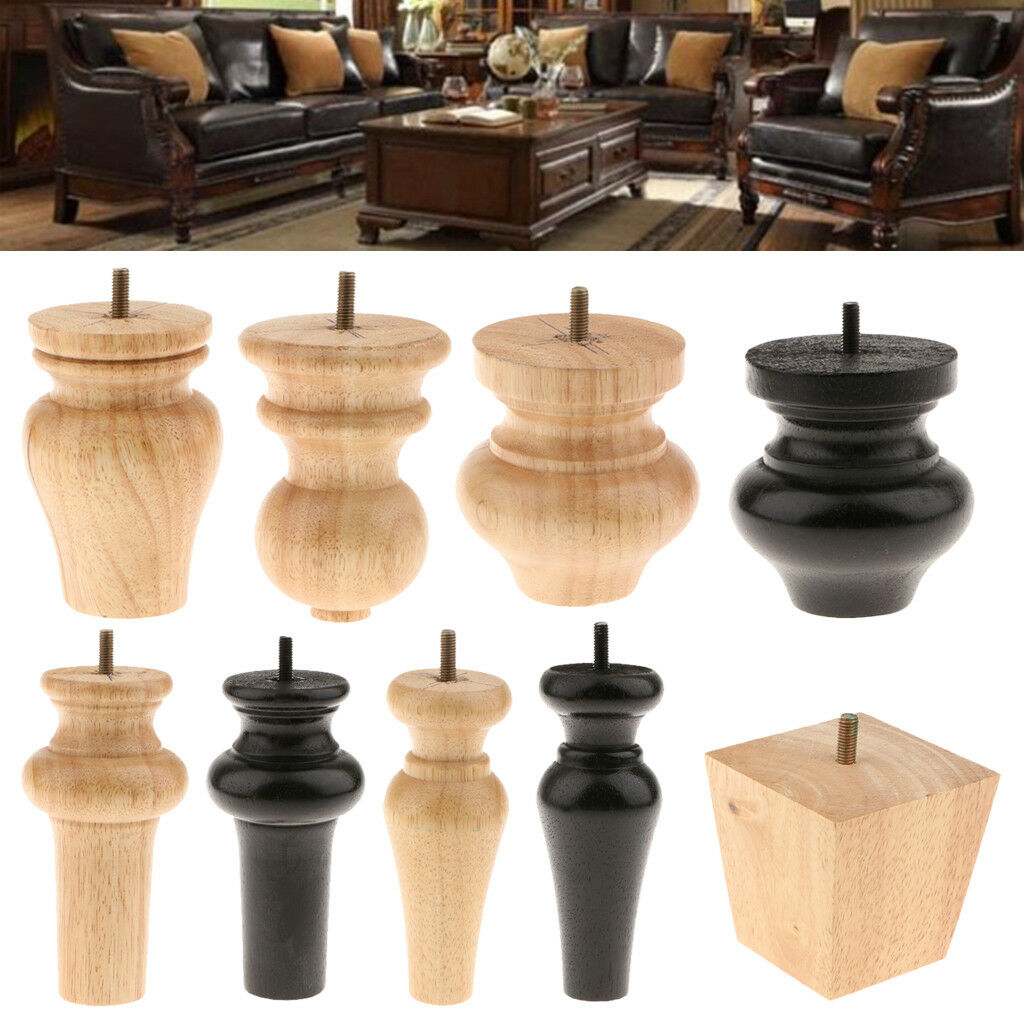 Compatible Wooden Furniture Sofa Leg Bed Lounge Couch Desk Cabinet Leg 5#