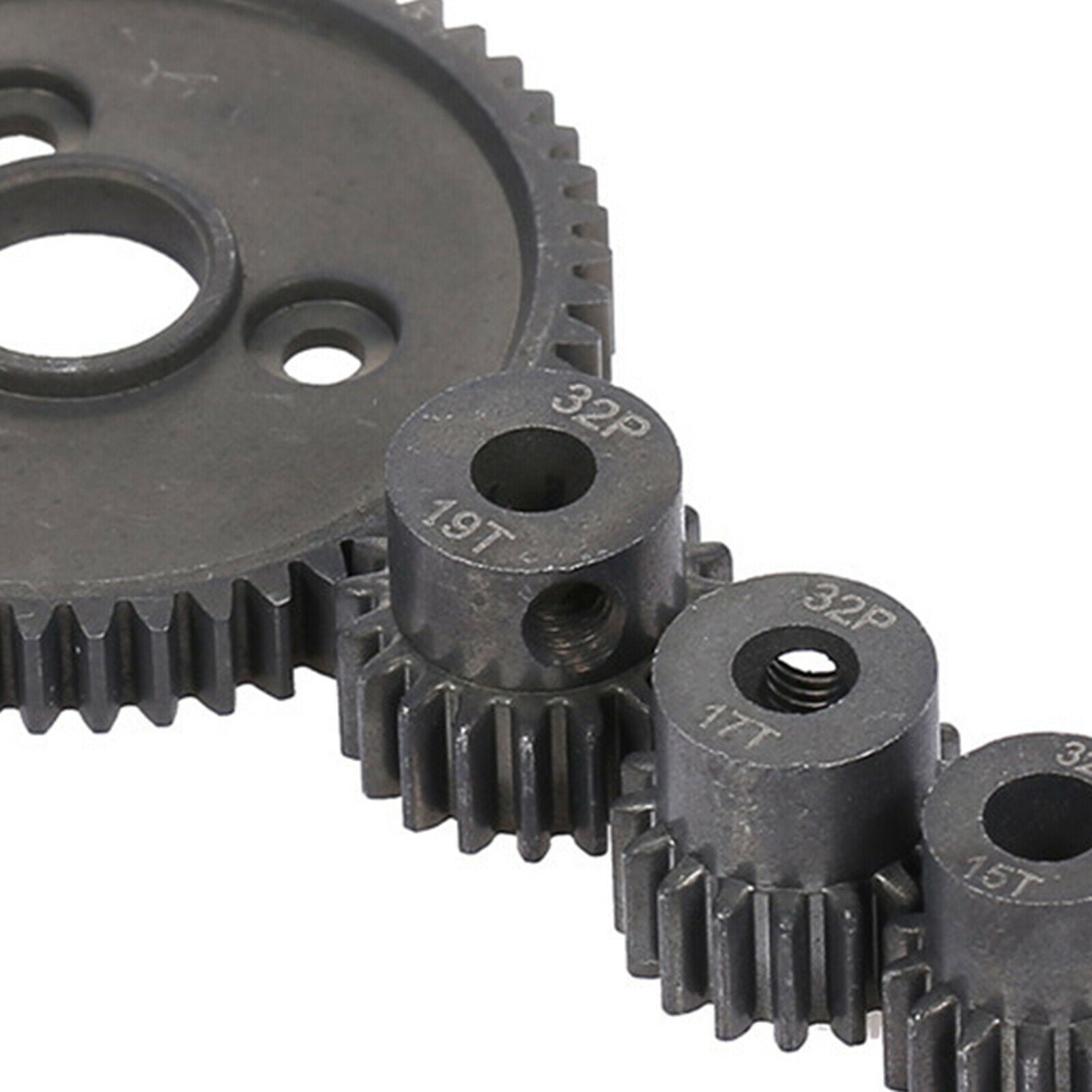 Hard Steel 54T 0.8 Spur Motor with Pinions Fit for Slash 4x4 1/10 Parts
