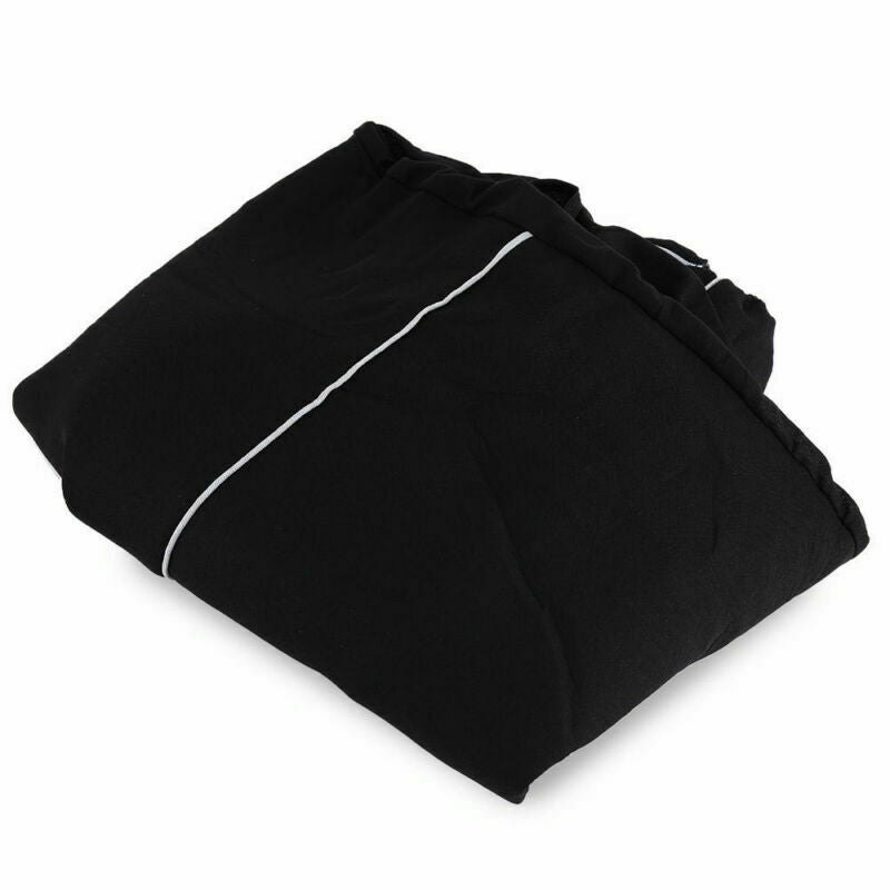 9PCS Universal Auto Car Seat Covers Cushion Full Set Front+Rear For Sedans Gray