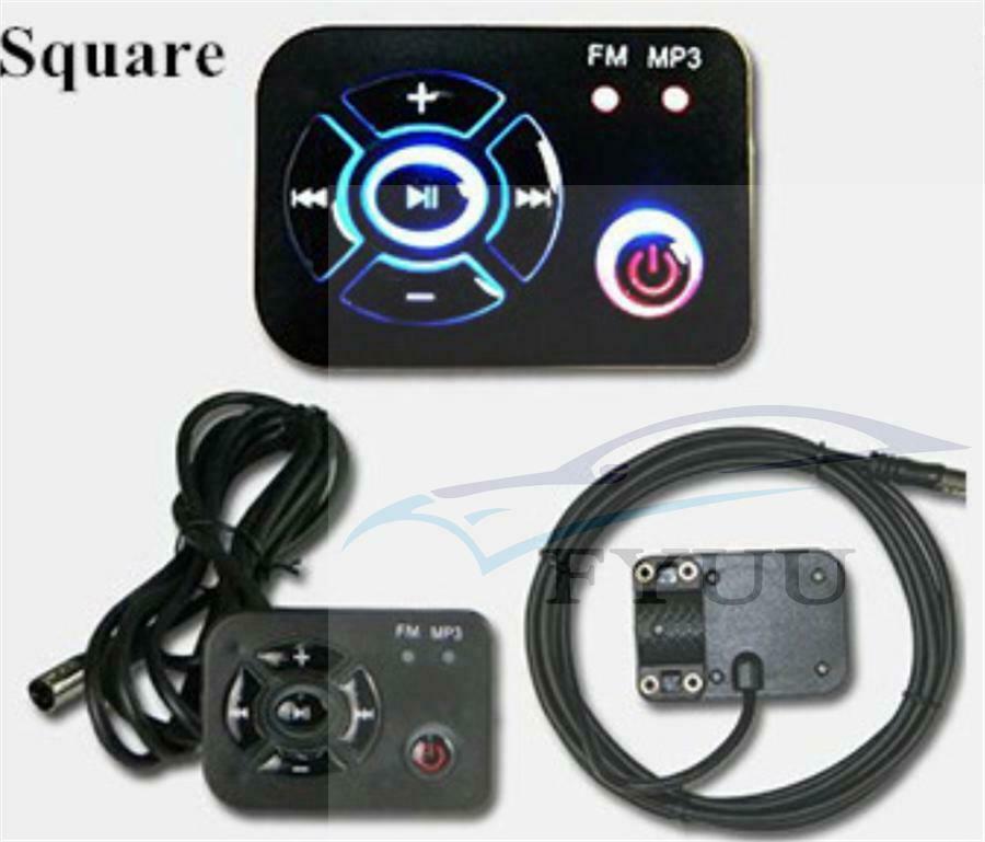 12V High Power Car Speakers Audio Amplifier MP3 Player ATV FM Radio USB AUX