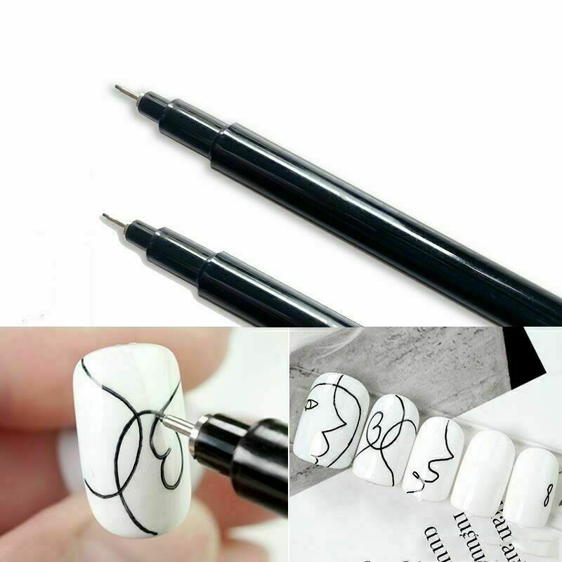 1 x Nail Art Graffiti Pen Waterproof Painting Drawing Liner Brush Manicure Tool