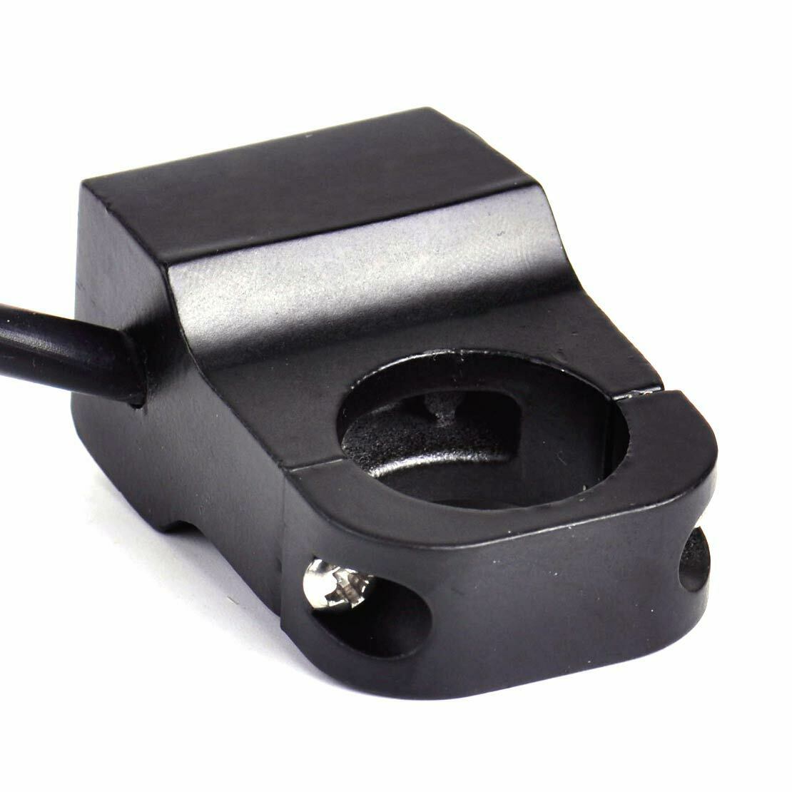 Black 7/8" 22mm 12V Handlebar Headlight Lamp On Off Kill Stop Switch Button An