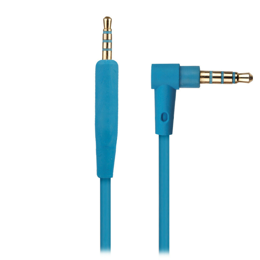 Blue Audio Cable for Bose QuietComfort 25 QC25 Headphones Lead Aux Wire