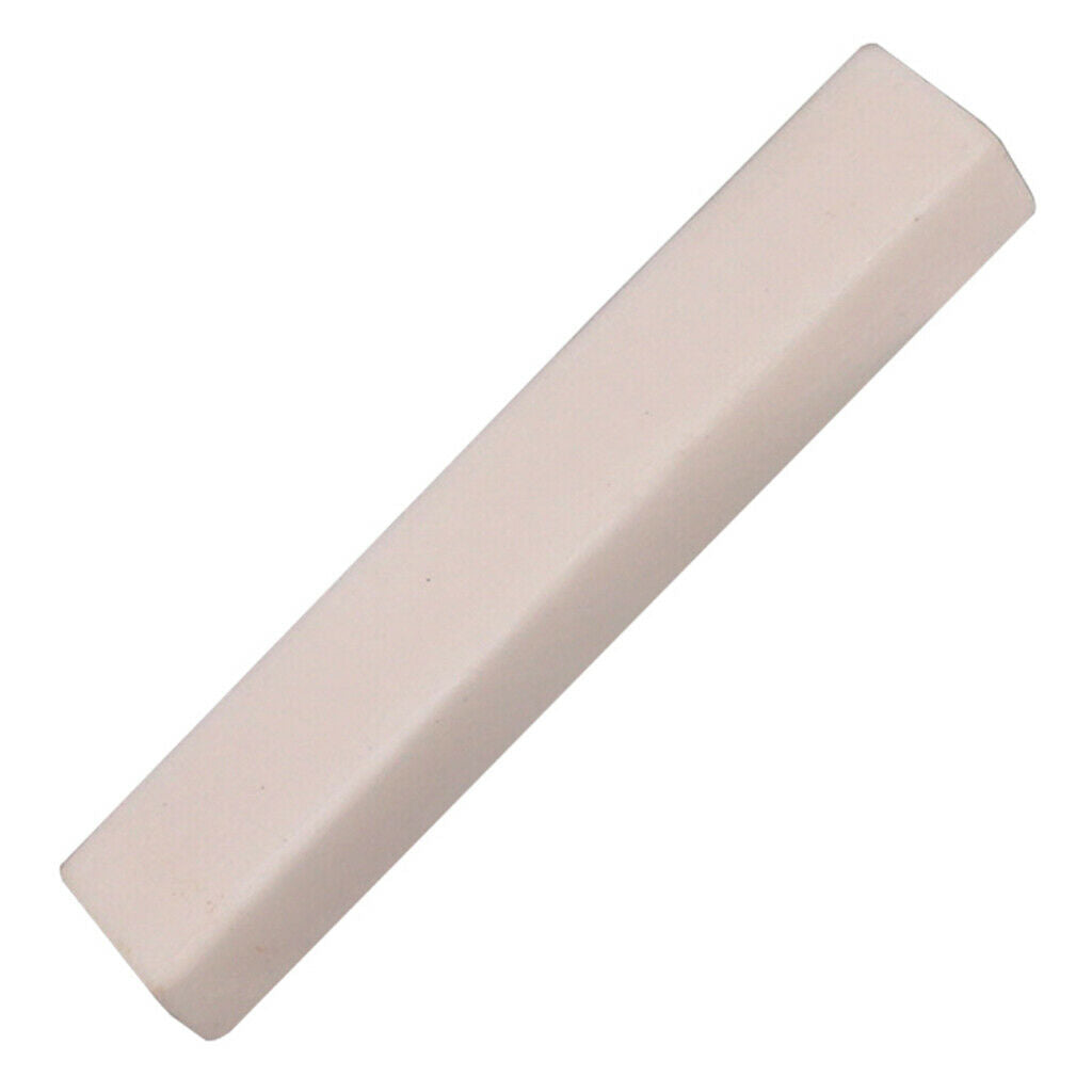4 Packs DIY White Blank Nut Birdge Saddle for Electric Bass Accessories