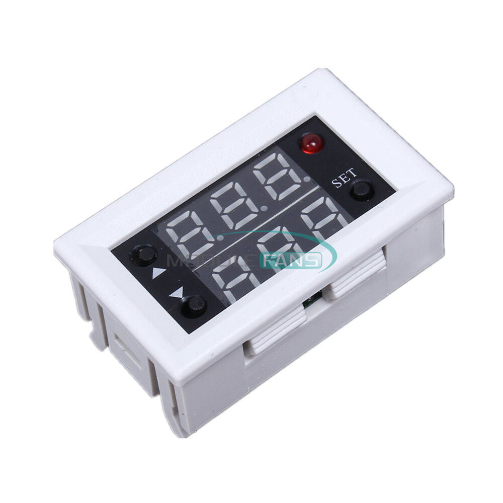 Minimum Delay Relay Module Dual LED Display Timing Cycle 18 Combinations  12V