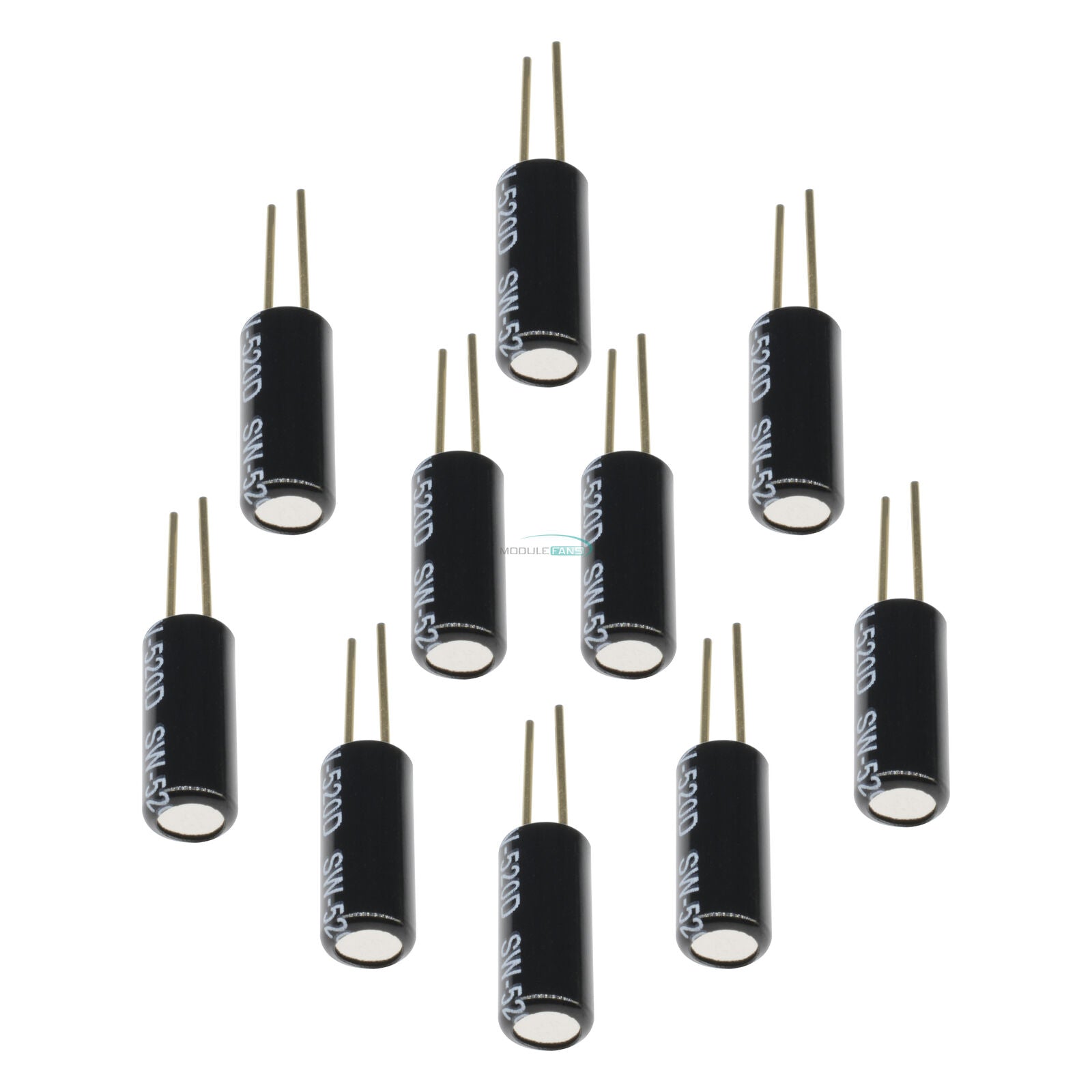 30PCS SW-520D Metal Ball Tilt Shaking Position Switches NEW