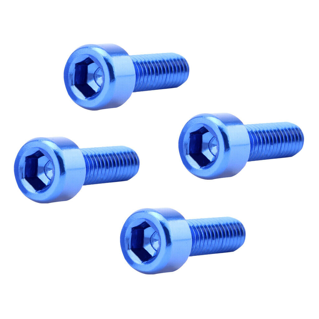 Set 12 Montain Bike Water Bottle Cage Holder Bolts Screws Bicycle Accs