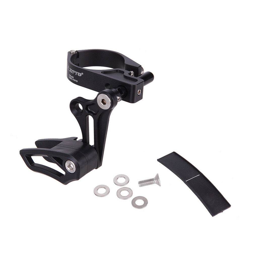 Adjustable Bike Guide Chain Protector Bash Guard Single Chainring for MTB