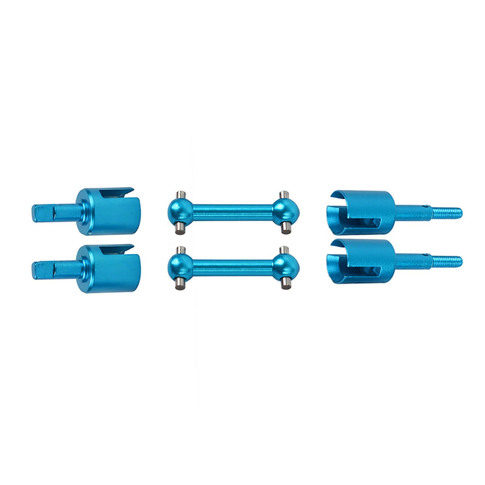 For 1/10 TAMIYA TT01 TT02 RC Car Aluminum Alloy Drive Shaft Adapter Kit