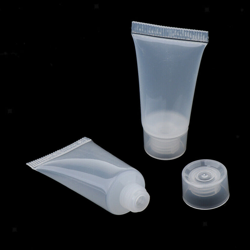 20pcs 30ml Travel Bottles Plastic  Container Tubes Makeup