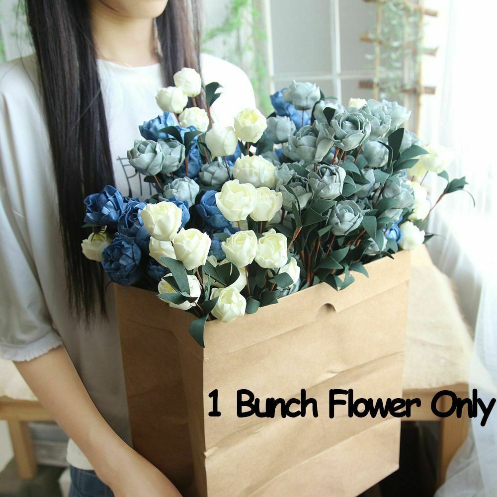 Bride Bouquet Party Simulation Plant Artificial Rose Hand-Holding PE Flower