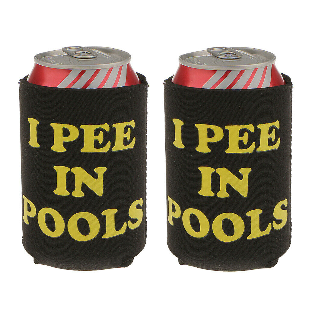 1pcs Stubby Beer Soda Cover Can Chilling Wrap Holder Sleeve Party Decoration