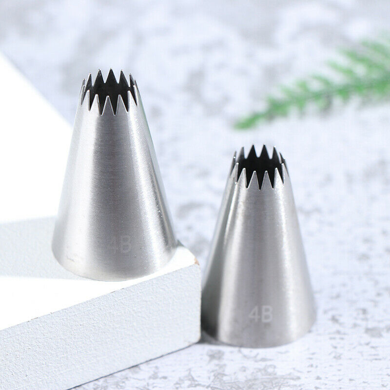 4B# Icing Piping Nozzles Nozzles Pastry Tips Cookies Cake Decorating Too.l8