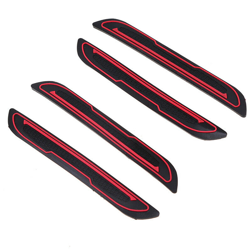 4x CAR Accessories Door Edge Guard Trim Scratch Protectors Anti-collision Rubber