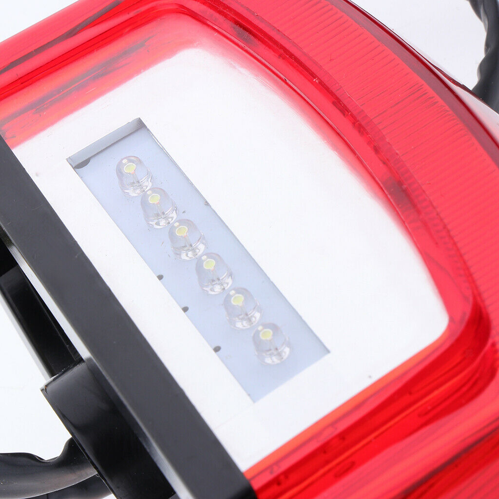 Motorcycle LED License Brake Tail Light Turn Signals For ATV Dirt Bike Buggy