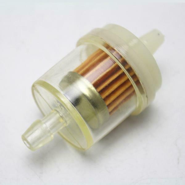 Petrol Gasoline Gas Fuel Pump + Filter Replacement For Scooter Kart Dirt