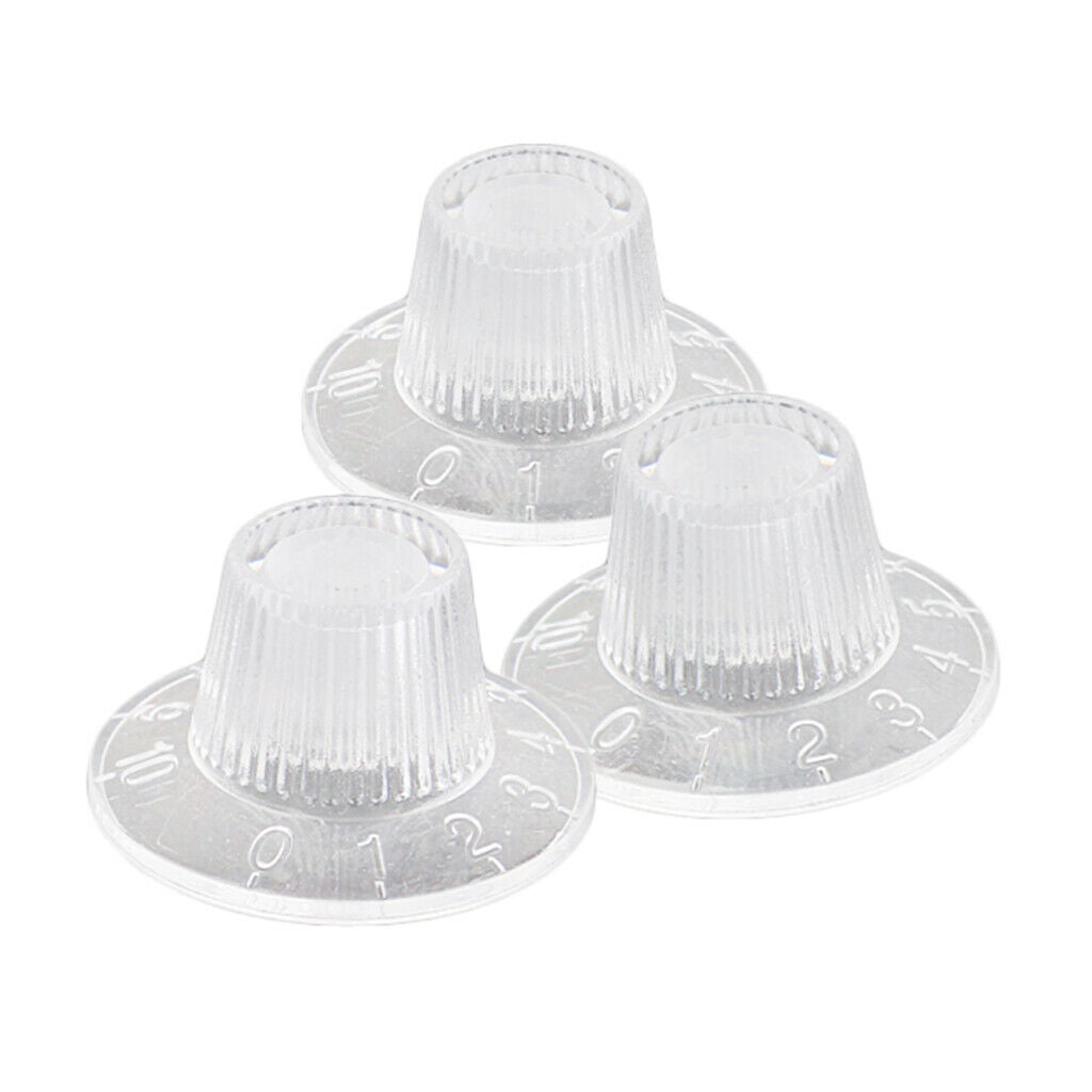 3 Pieces Guitar Bass Potentiometer Knobs Potentiometer Knob Knobs for Guitar -