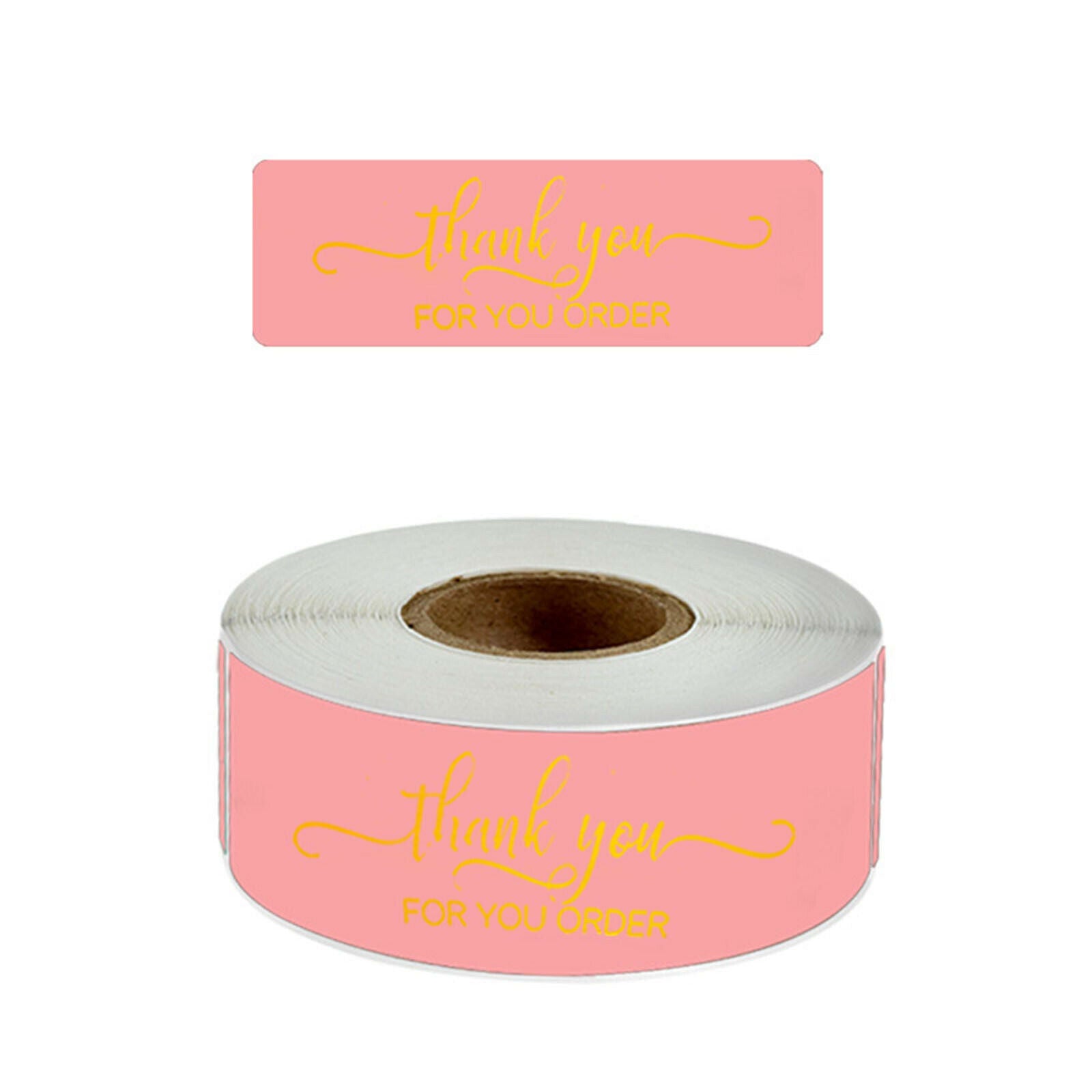 4 Rolls Thank You for Your Order Stickers Small Business Decor Stickers Labels