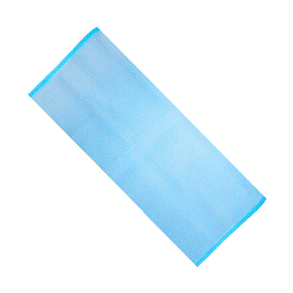 4 Pcs Long Exfoliating Back Strap Bath Cloth Spa Scrubber Body Clean Towel