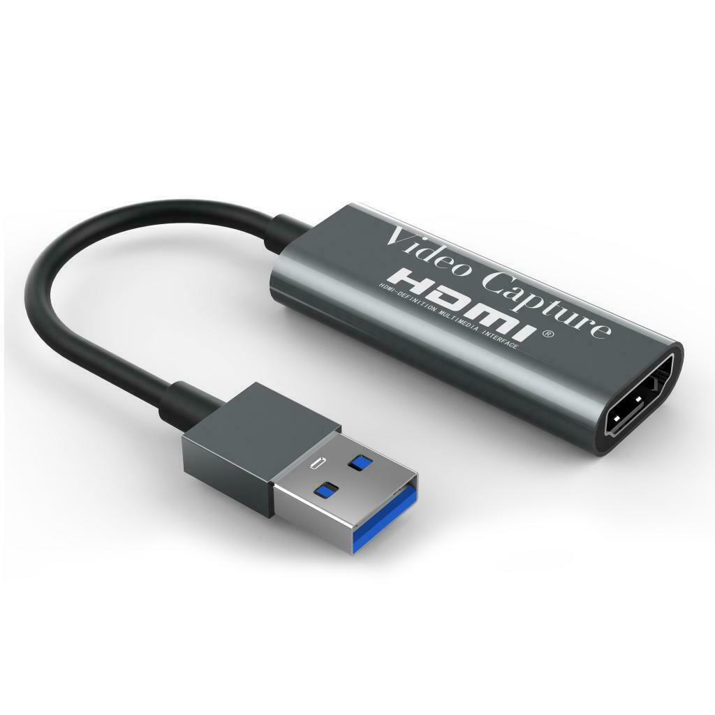 Audio Video Capture Card   to USB 2.0 1080p 30fps for Gaming Teaching