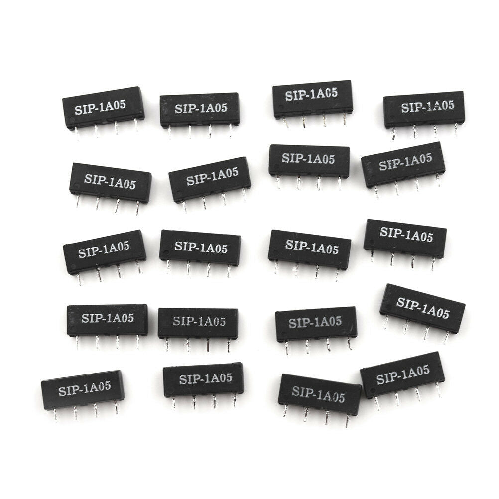 20pcs 5V Relay SIP-1A05 Reed Switch Relay 4PIN CSr PAN CHANG Relay DD