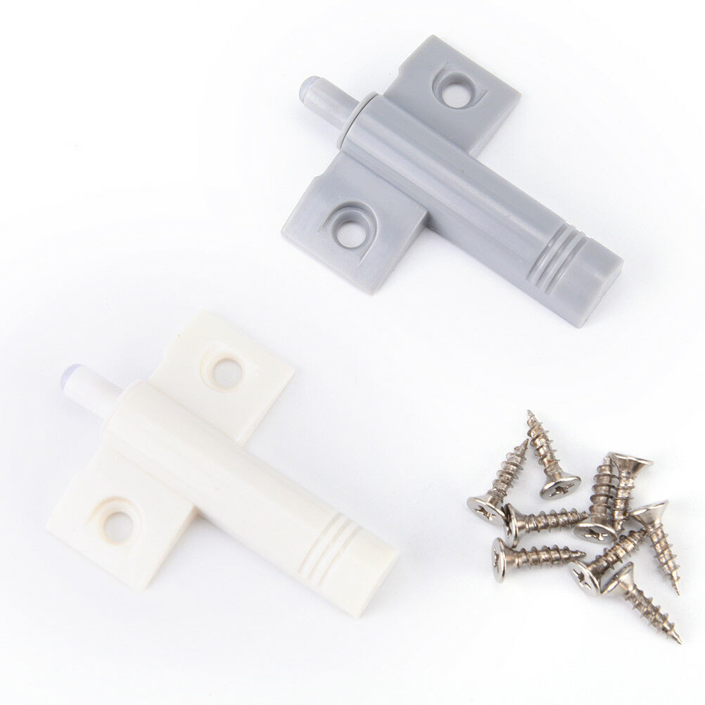 2x Soft Quiet Close Kitchen Cabinet Door Drawer Closer Damper Buffers+Scre.l8