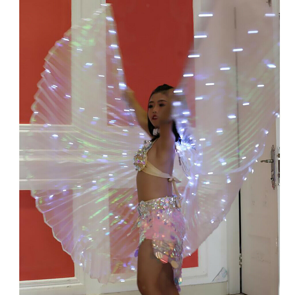 LED Isis  Belly Dance Luminous Performances Dancing Costume Egypt
