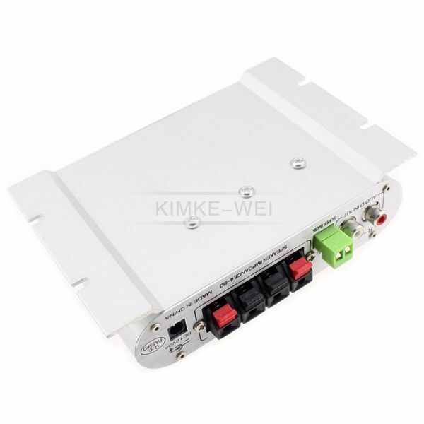 Mini Radio MP3 Stereo Car Bike Hi-Fi Amplifier 200W 12V