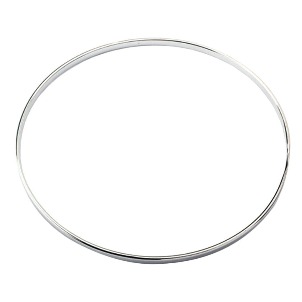 Banjo Hoop Chrome 8 Inches Accessory For Ukulele
