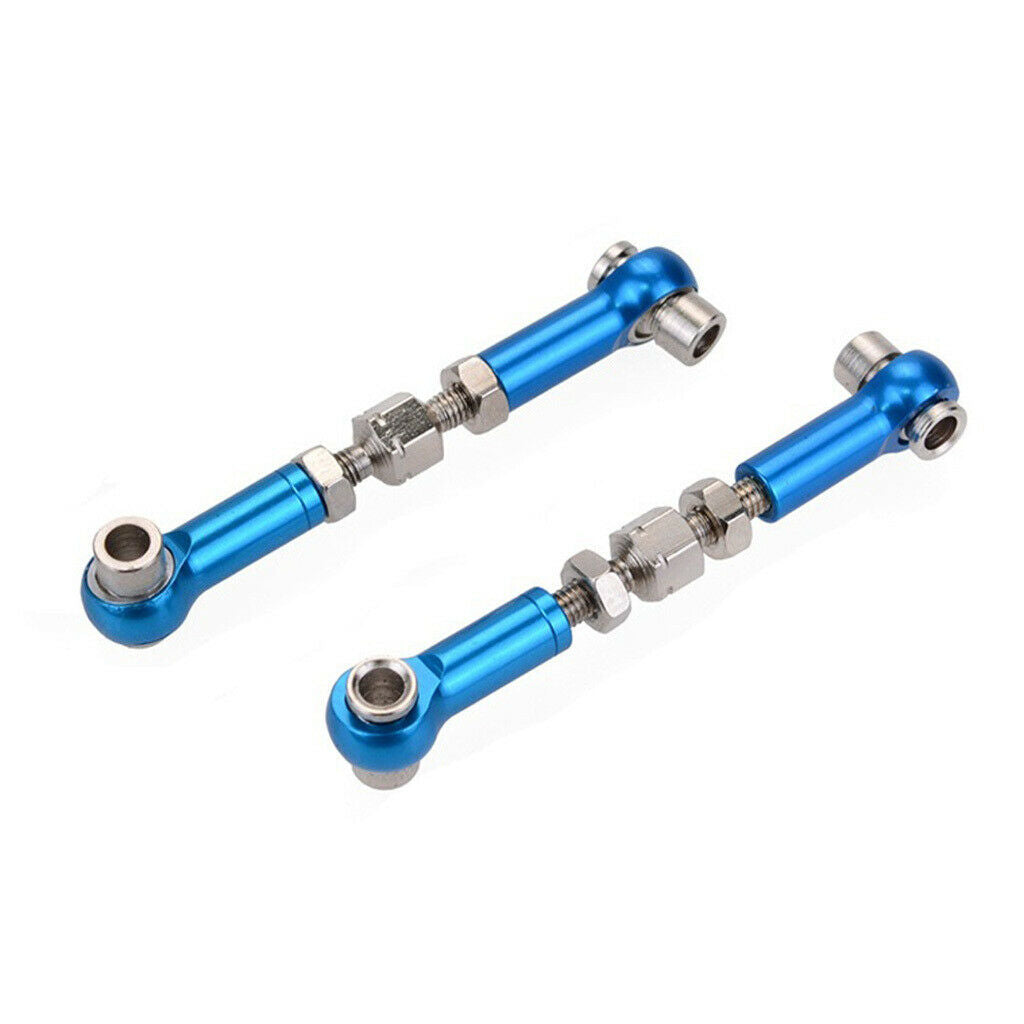 6Pcs 47-57mm Servo Pull Rod for HSP  ZD Racing HPI LRP Wltoys RC Car