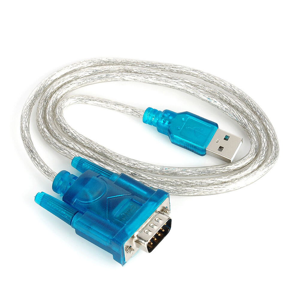 HL-340 USB to RS232 COM Port Serial PDA 9 pin DB9 Cable Adapter support W.l8